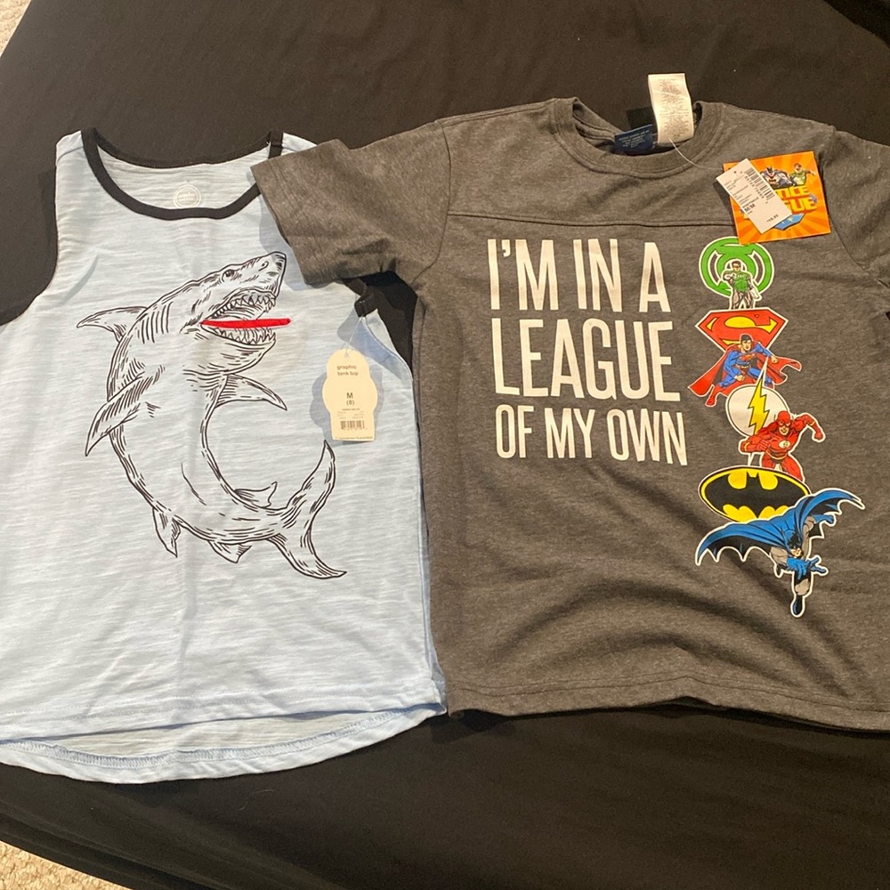 NWT - two boys tops 35|A2